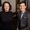 Caroline Szylowicz and Francois Proulx